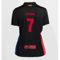 Fotballdrakt Dame Barcelona Ferran Torres #7 Bortedrakt 2024-25 Kortermet